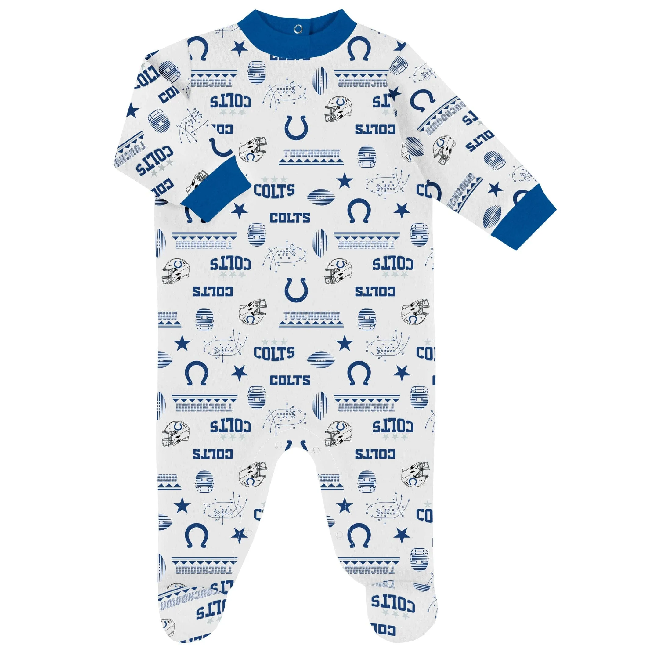 3-Piece Baby Boys Colts Bodysuit, Sleep 'N Play & Cap Set