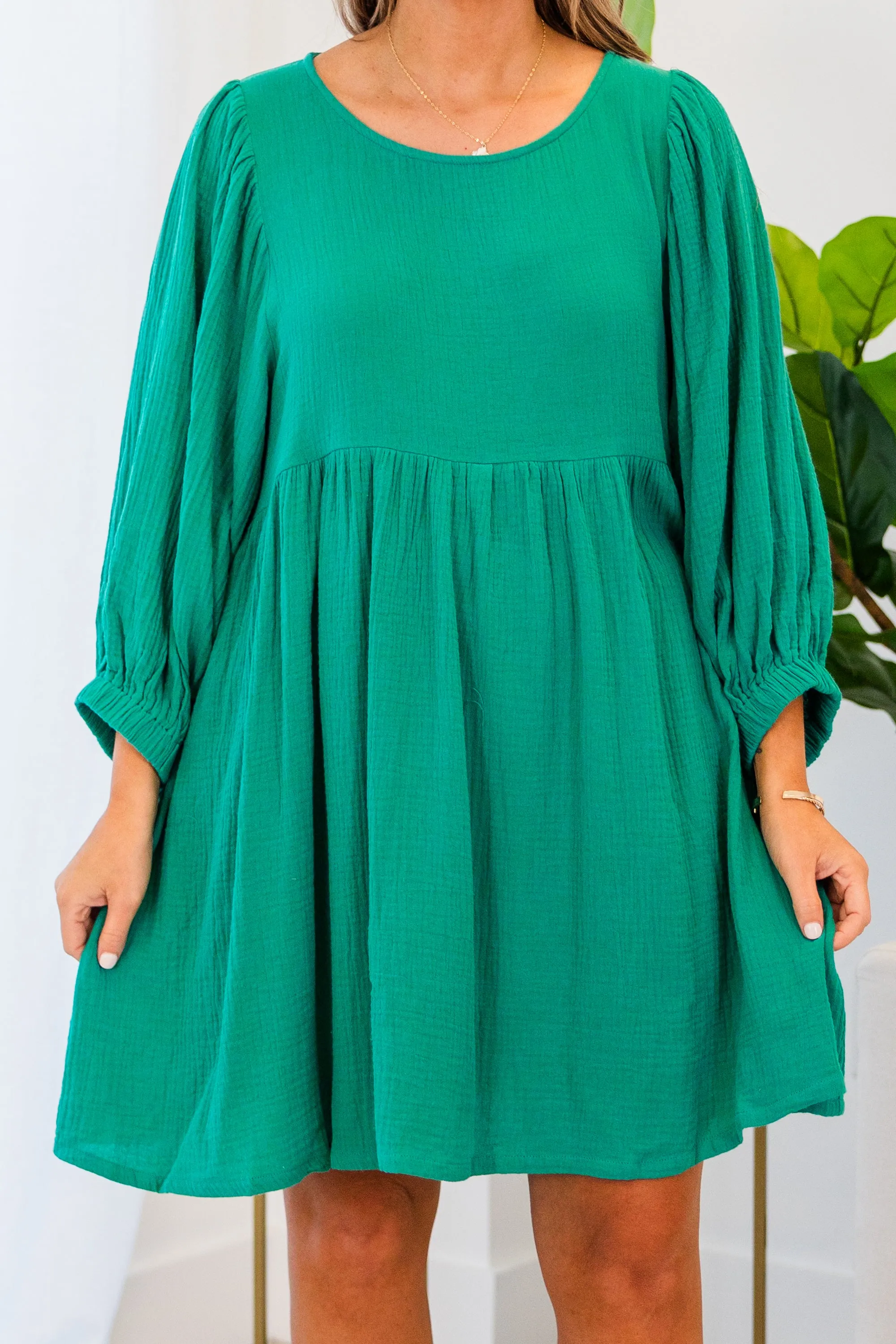 A Little Getaway Dress, Green