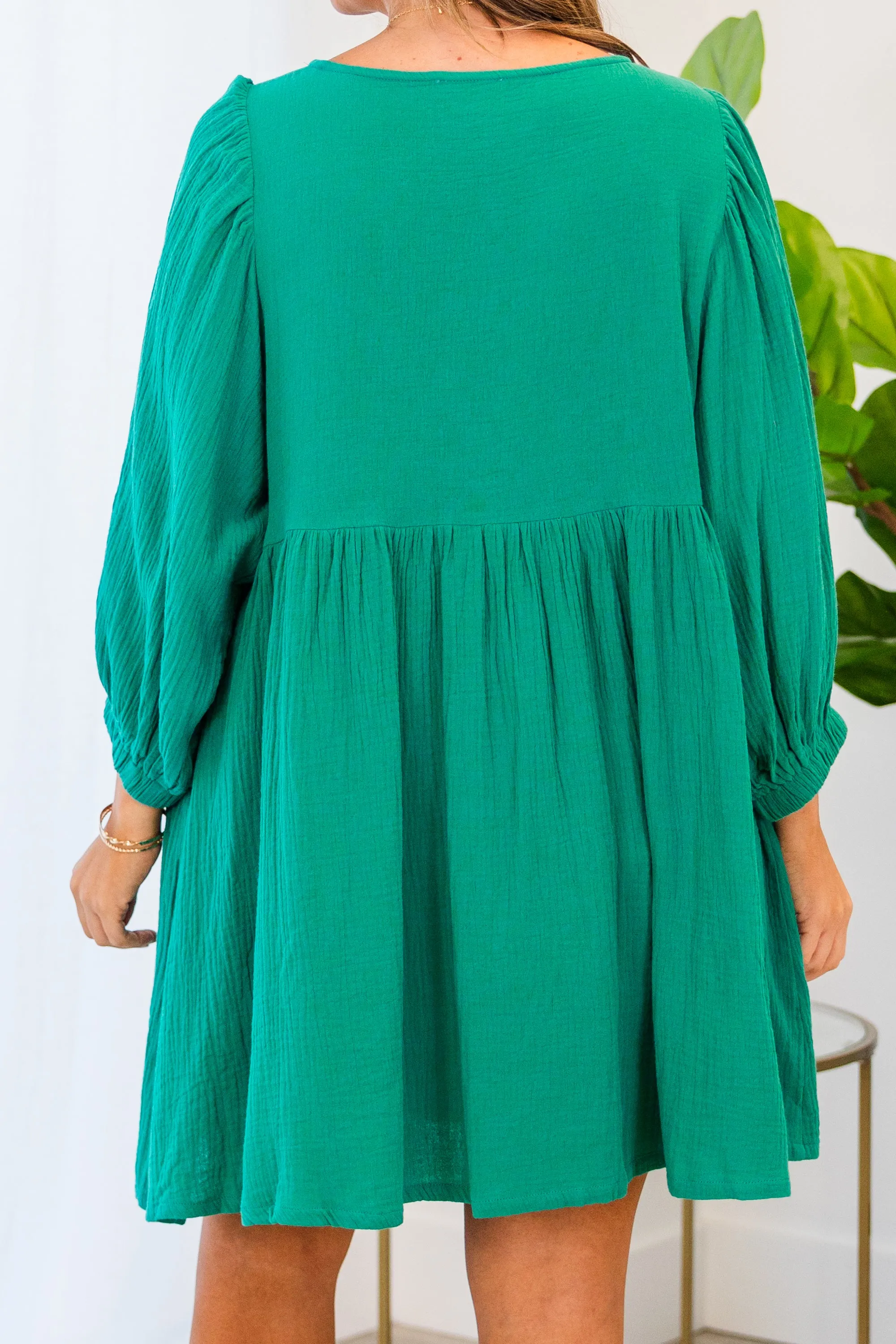 A Little Getaway Dress, Green