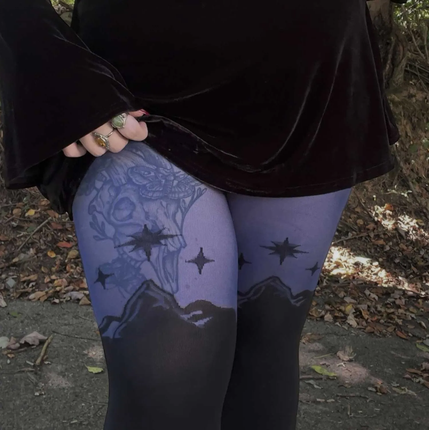 ACOTAR Tights - Bow Before No One