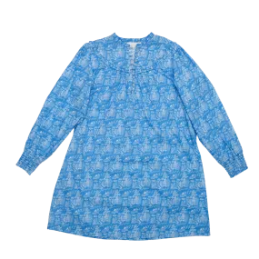 Ann Pepper Mom Blue Chic Dress