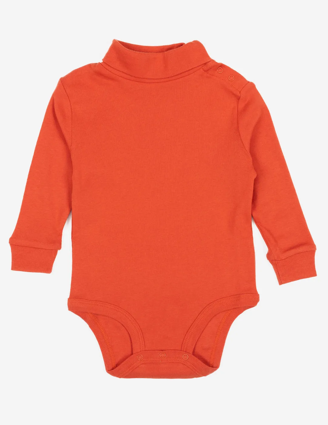 Baby Cotton Turtleneck Bodysuit