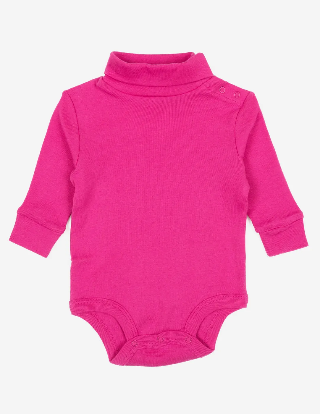 Baby Cotton Turtleneck Bodysuit