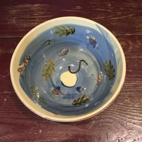 Beetles and Leaves Bowl (Medium)