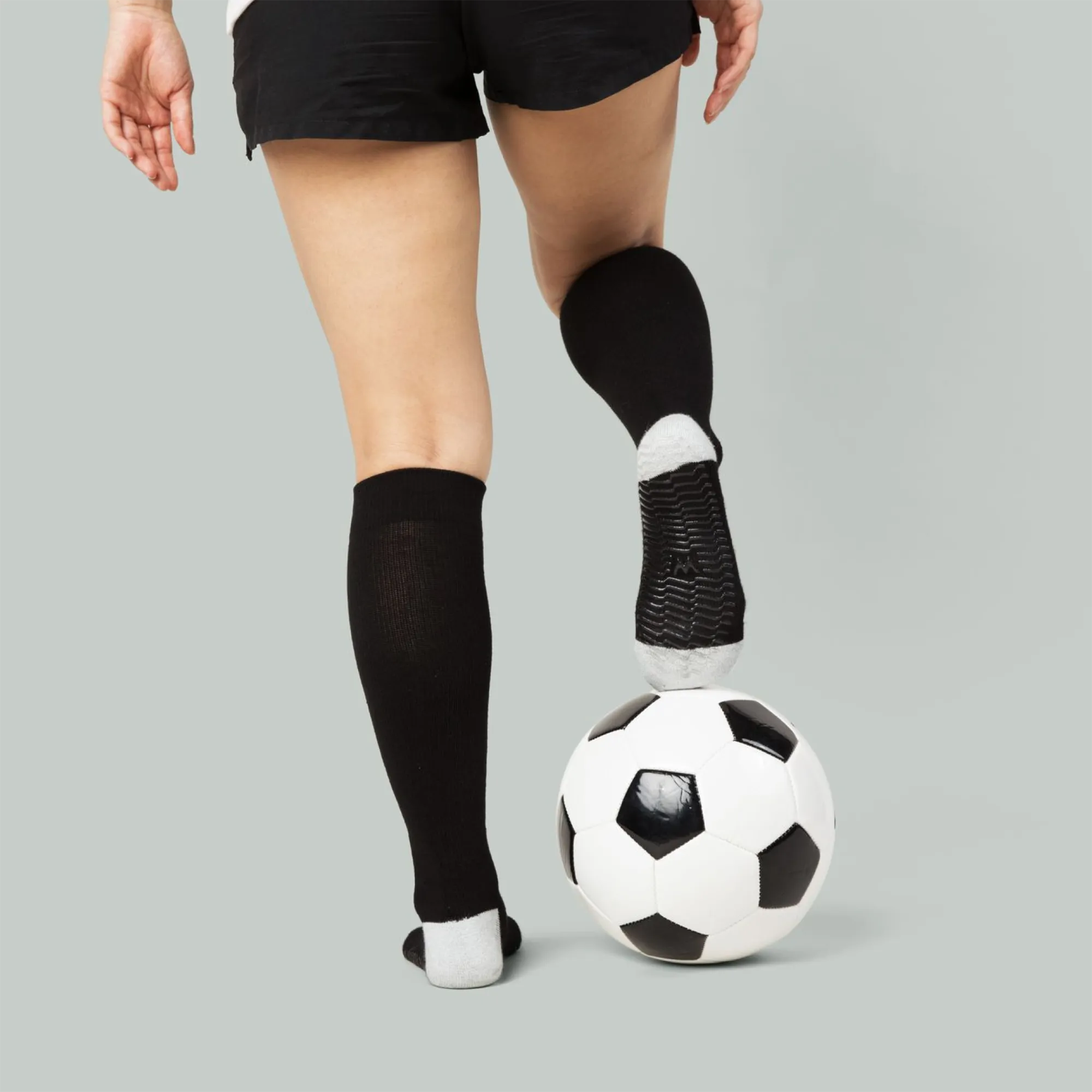 Black Grip Socks - 3 Pack