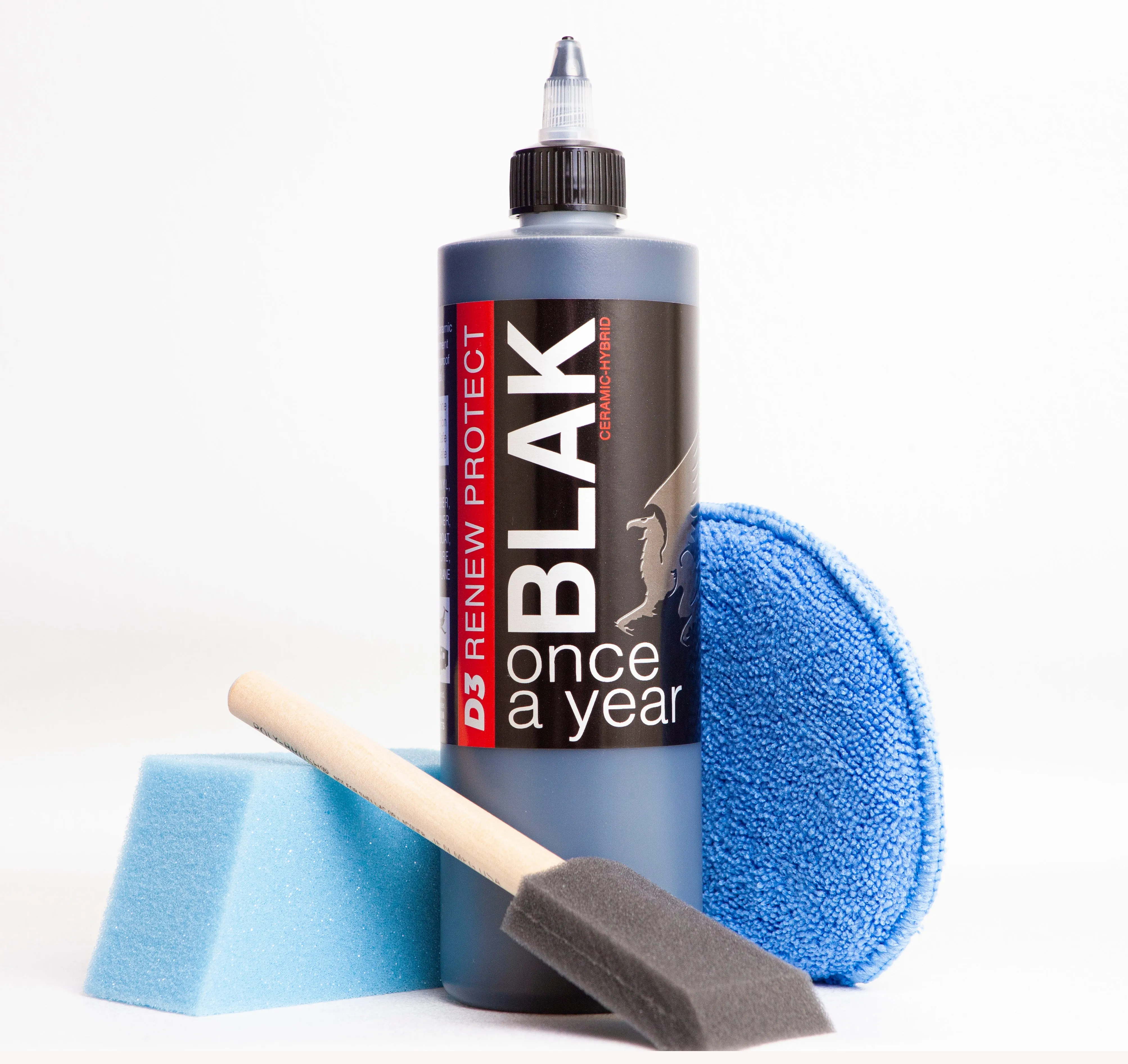 BLAK Full Kit, Semi-Permanent Protectant | Ceramic Hybrid OEM Restoration, Dry Rot Prevention, Car, RV, Aircraft, Motorcycle, ATV & Golf Cart | DRY-SEAL SAFE!