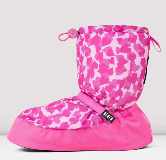 Bloch IM009KBP Child Printed Warm Up Booties