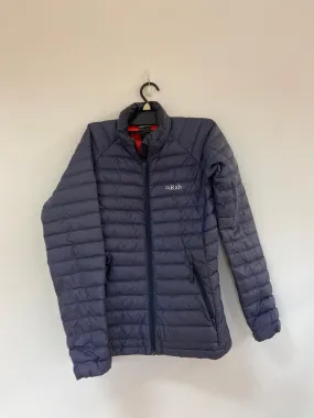 Blue quilted jacket, Rab, Size 8 (Polyamide)