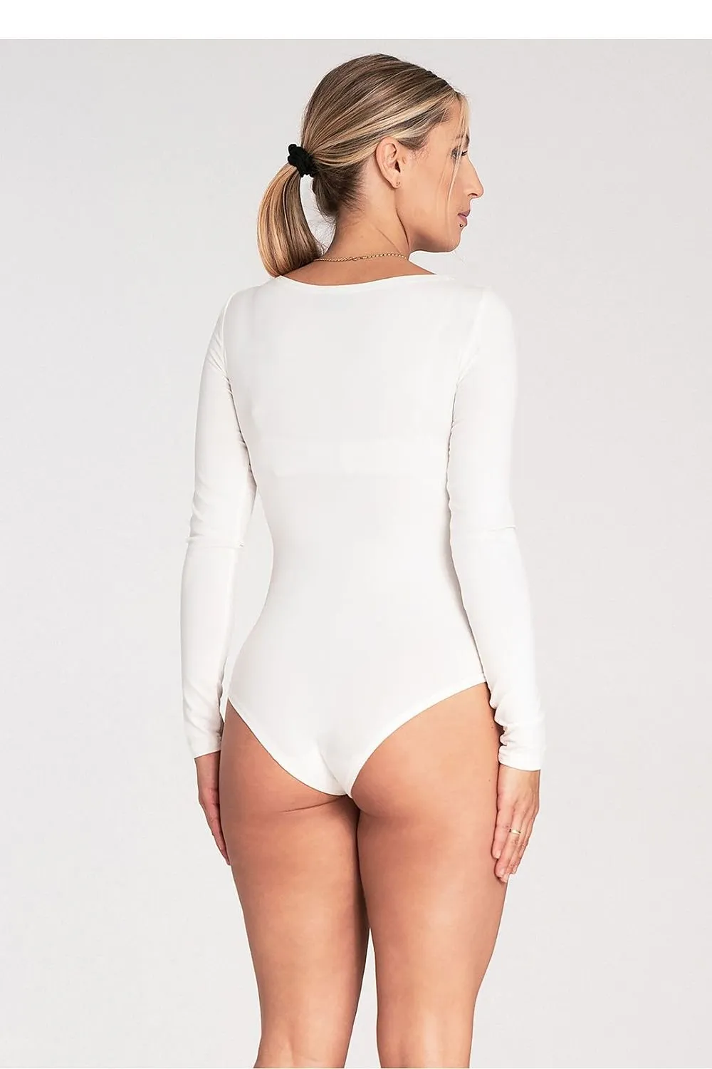 Boat Neck Shapewear Bodysuit