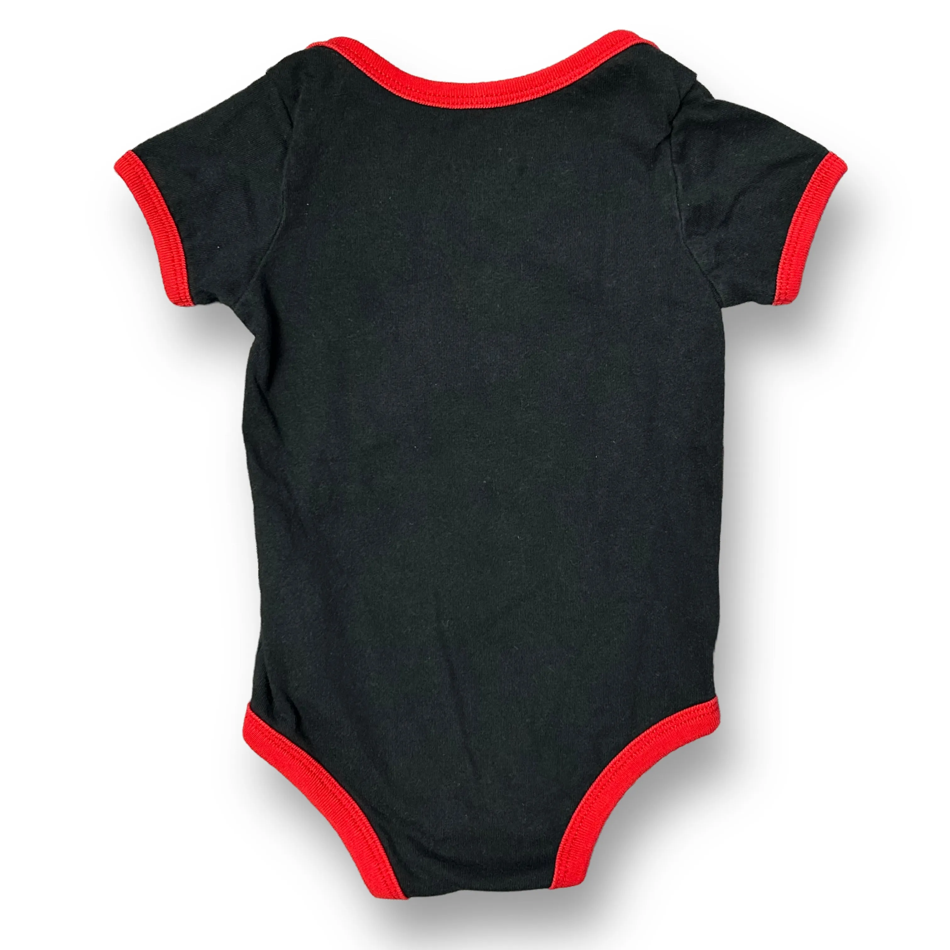 Boys Disney Parks Size 12 Months Black & Red Incredibles Short Sleeve Bodysuit