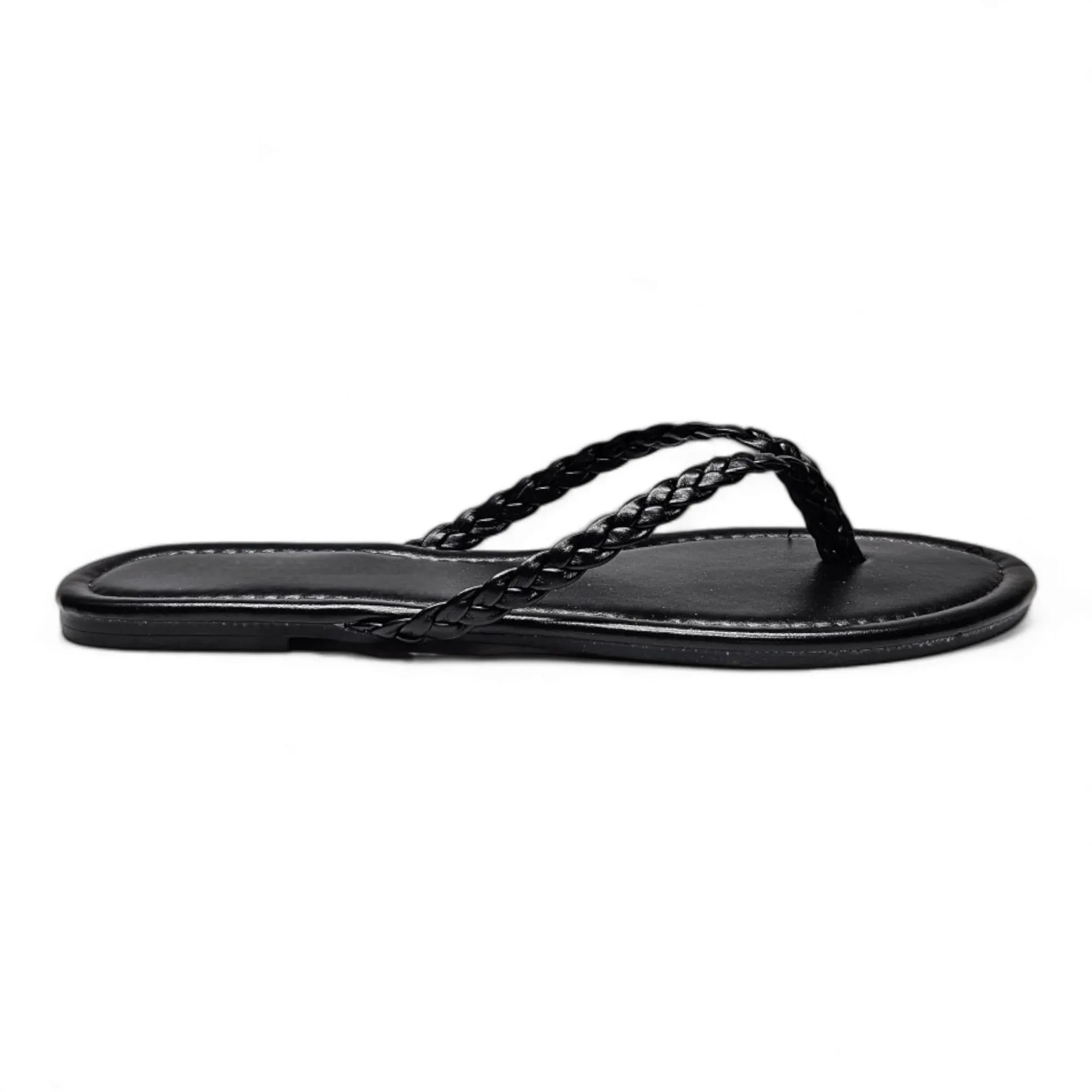 Braided Bellen Thong Sandal