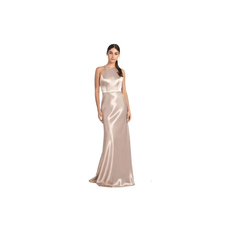 Bridesmaid Satin Evening Dress