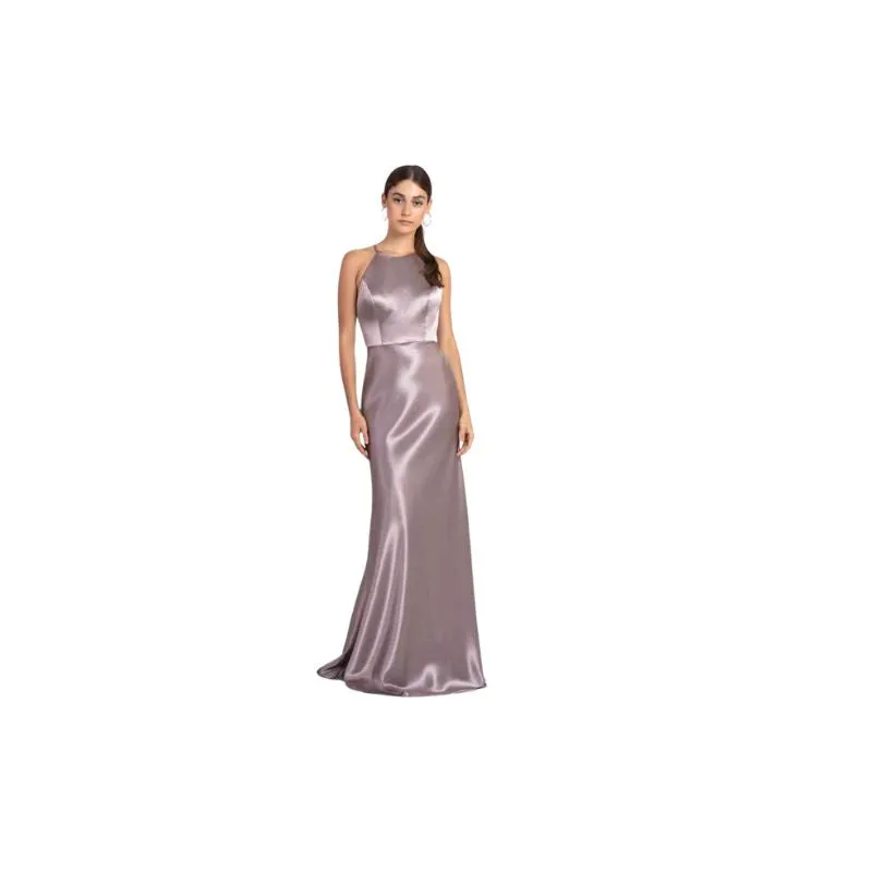 Bridesmaid Satin Evening Dress