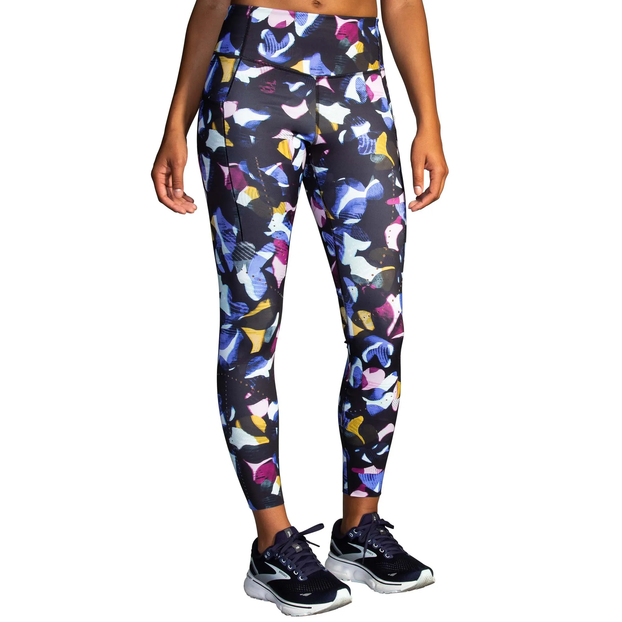 Brooks | Women's Method 7/8 Tights - Fast Floral Print