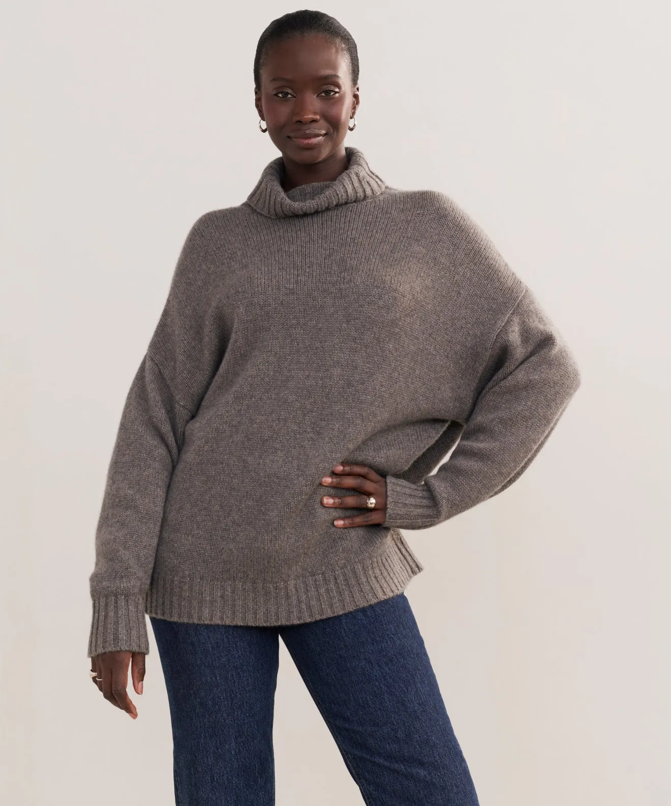 Cashmere Porter Turtleneck