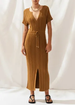 Celoni Dress - Wheat