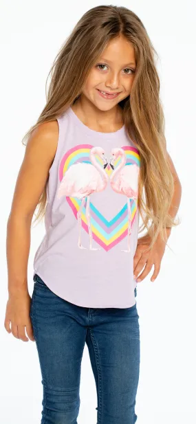 Chaser Flamingo Luv Tank