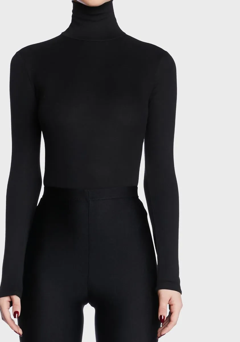 Chic Beyond Compare Turtleneck Top