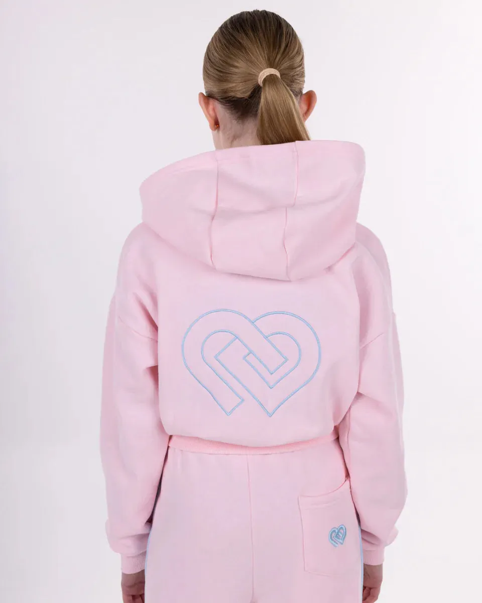 Claudia Dean Rosewater Zip Hoodie