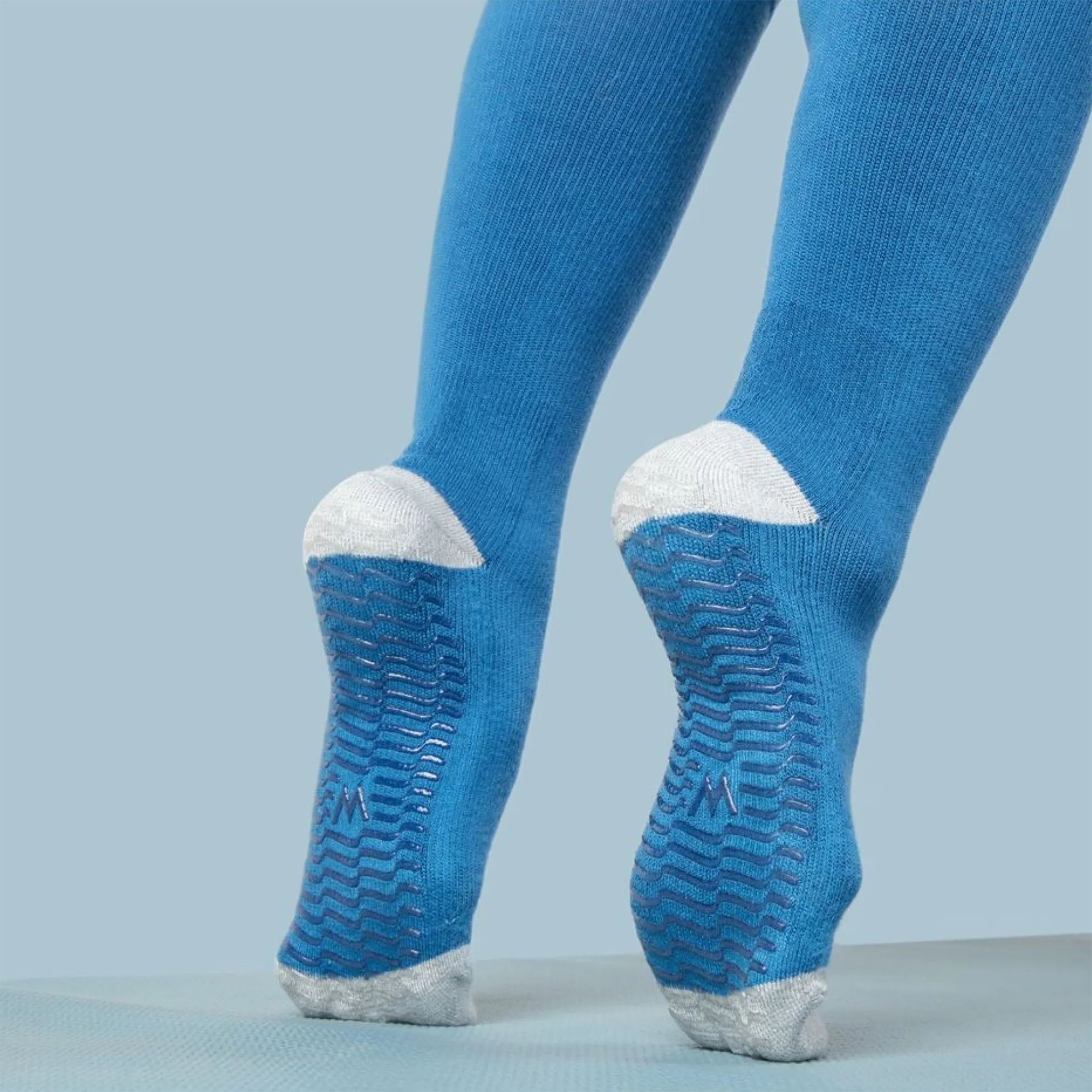 Cobalt Grip Socks - 5 Pack