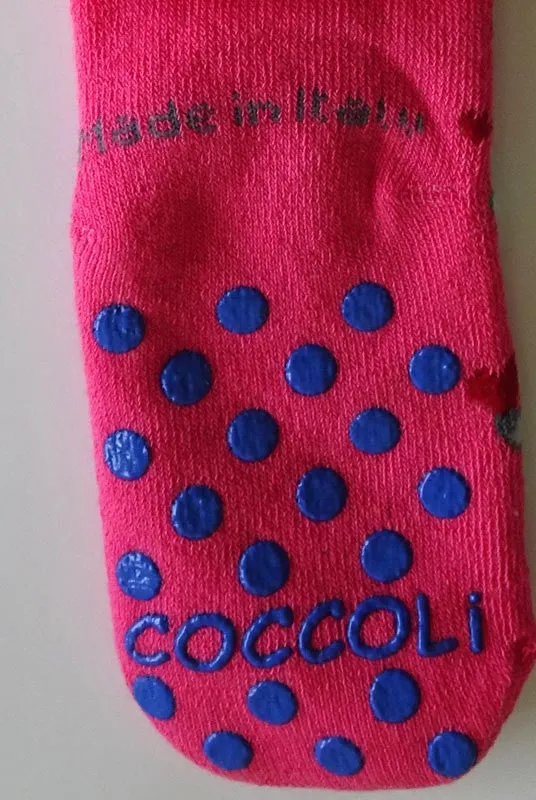 Coccoli Girls Squirrel Cotton Grip Socks