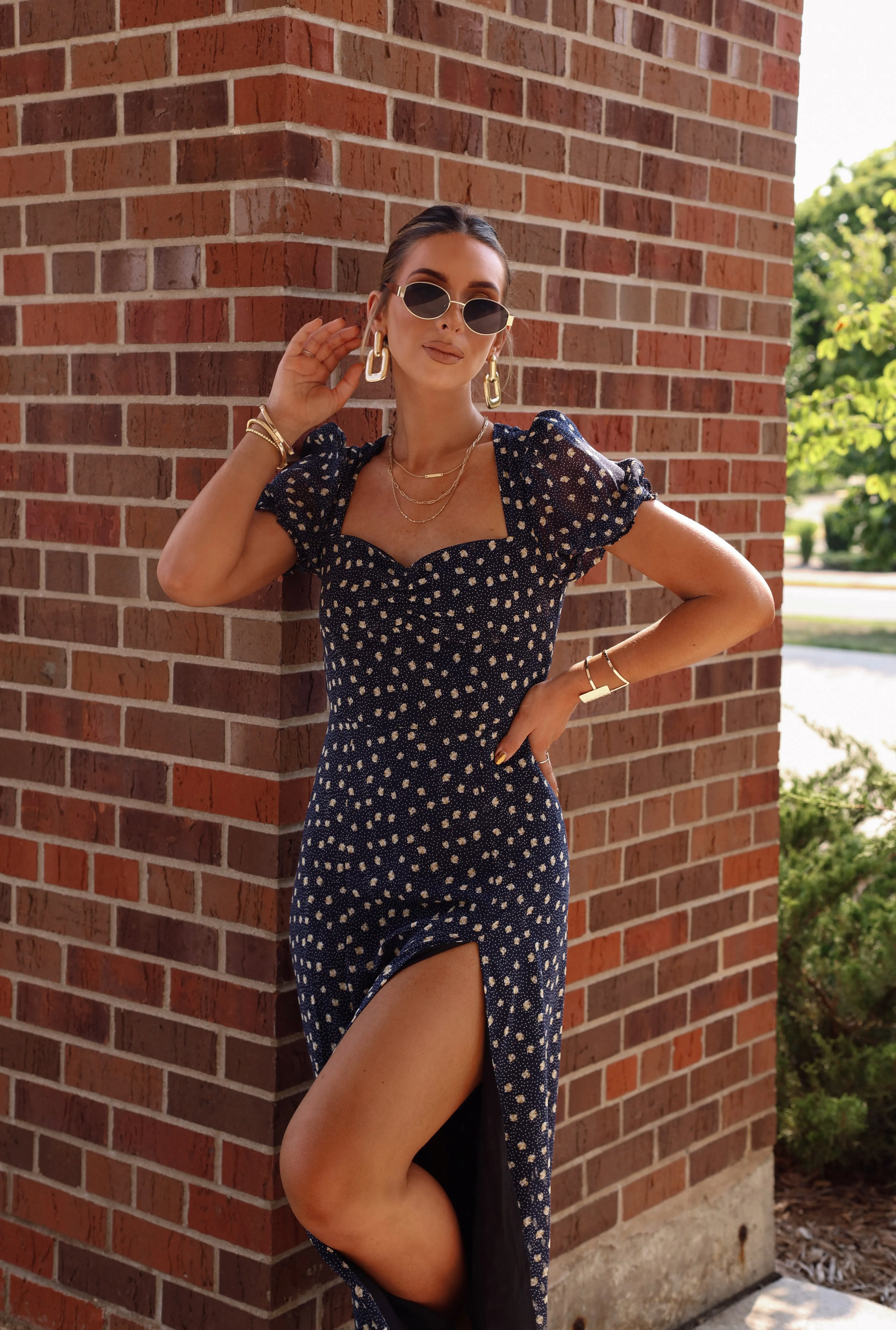 Country Club Chic Maxi Dress