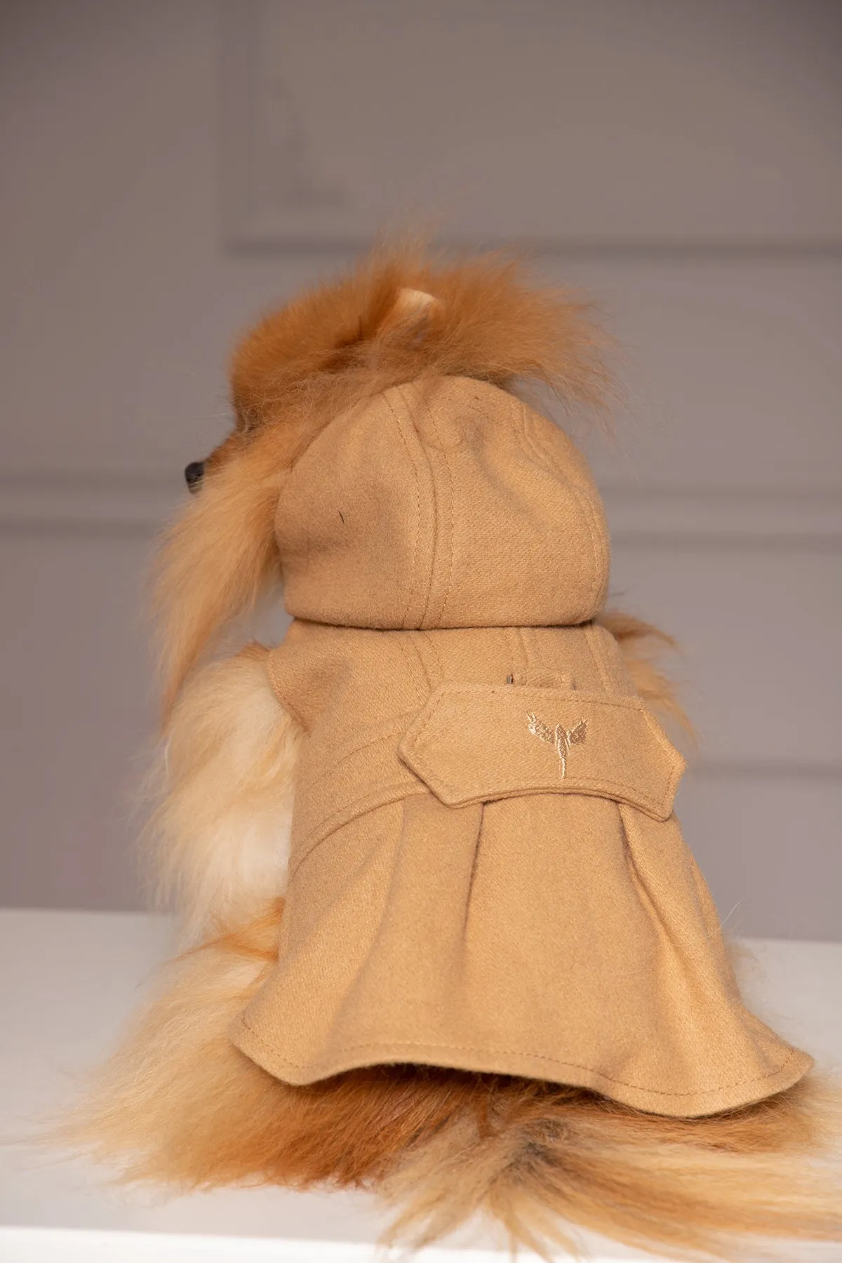 DOG COAT WITH HOOD