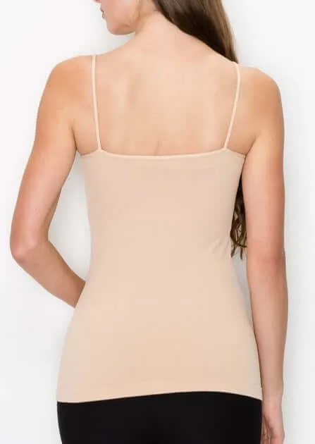 Essential Camisole with Built in Shelf Bra - Clearance Final Sale