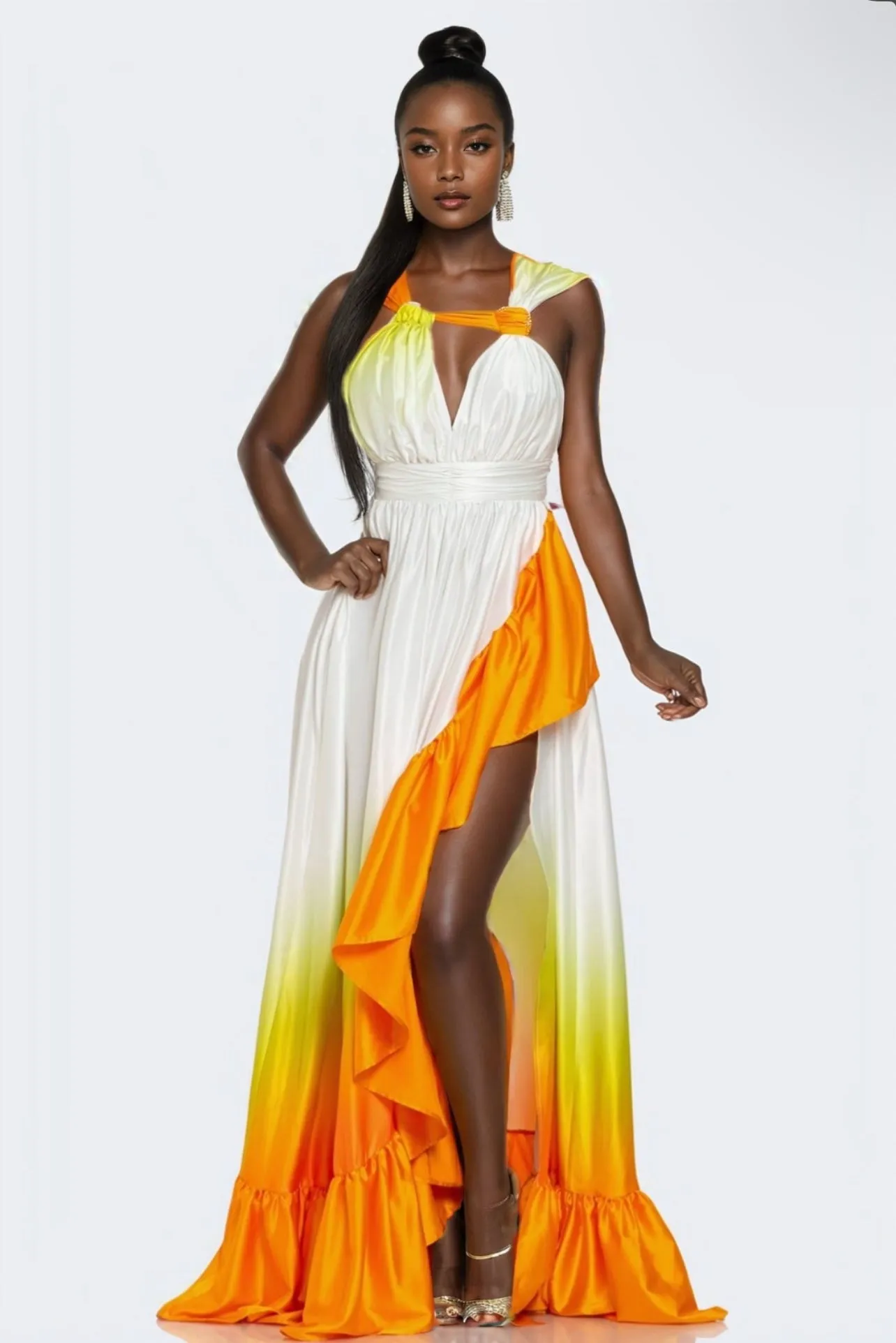 Ethereal multicolor sundress