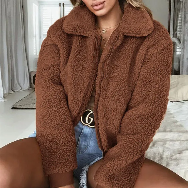 Faux Fur Coat