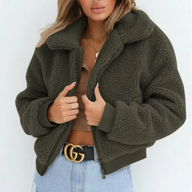 Faux Fur Coat