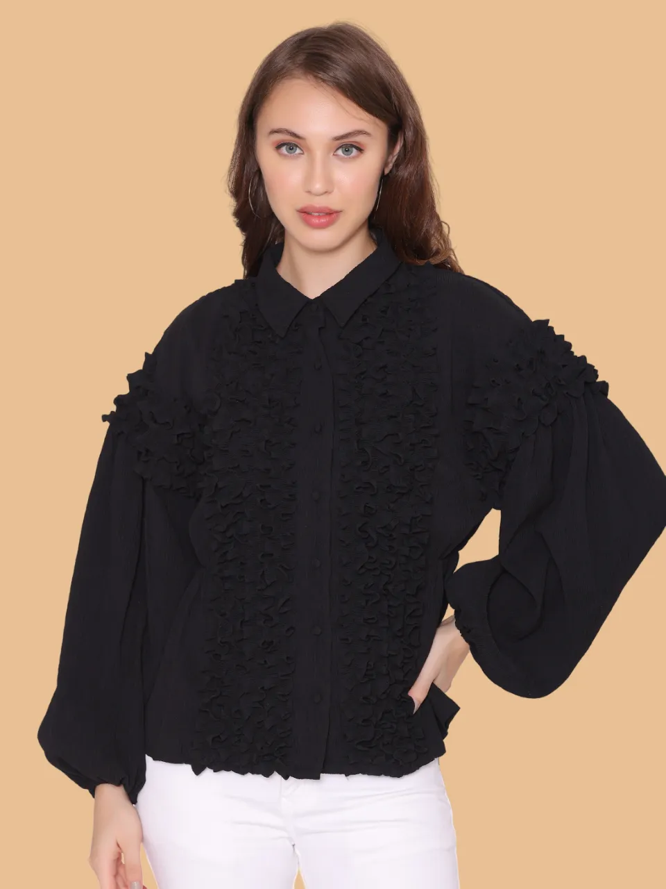 Flawless Women Thrill Ruffle Top | RUFFLE