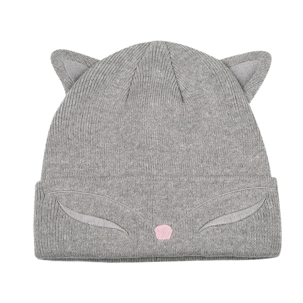 FURTALK Kids Winter Cat Ear Acrylic Beanies Hat Drop Shipping HTWL048