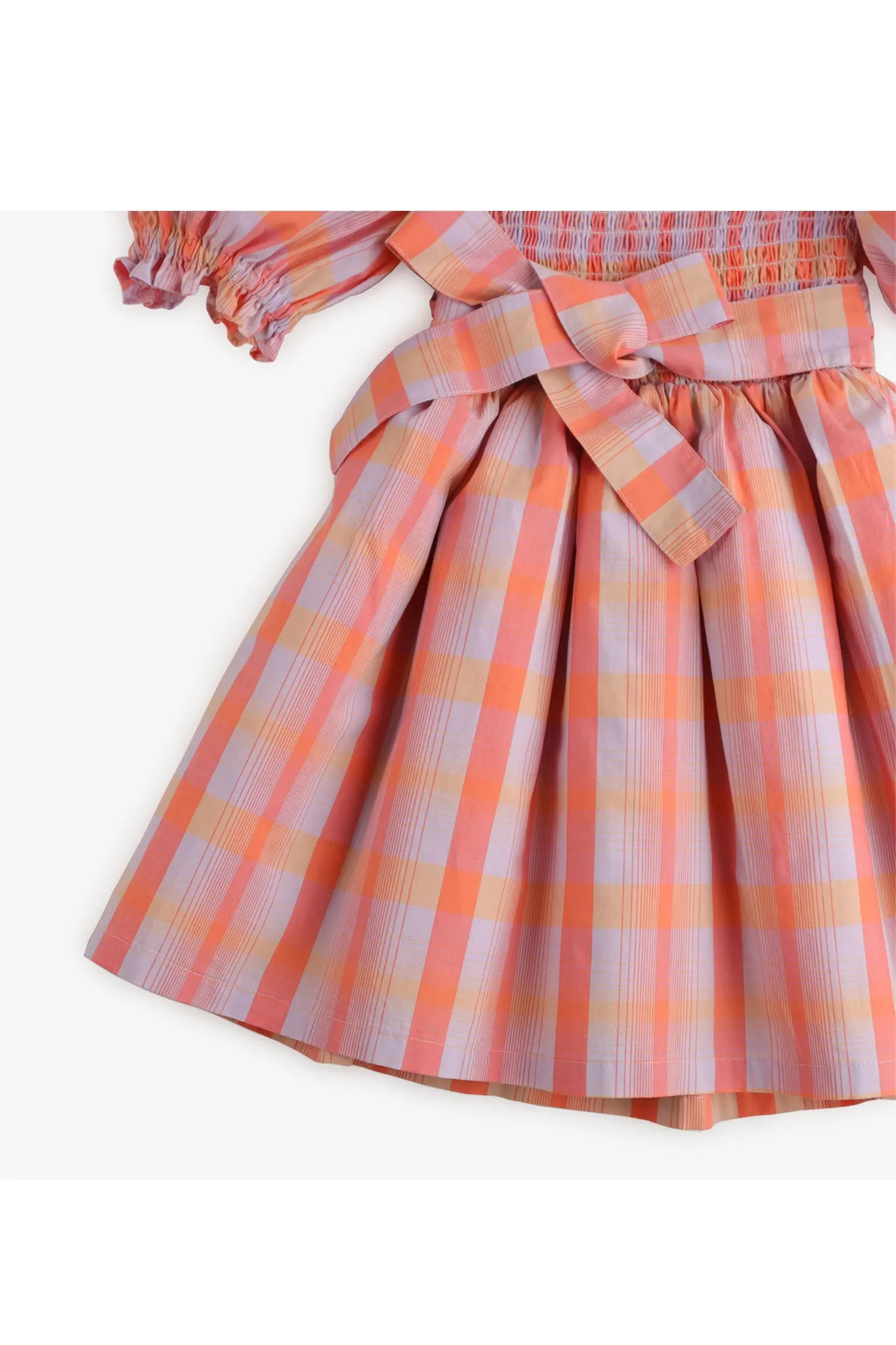 Gingersnaps Madras Smocked Dress