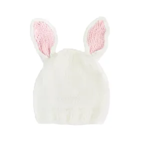 Girls Knit Bunny Hat