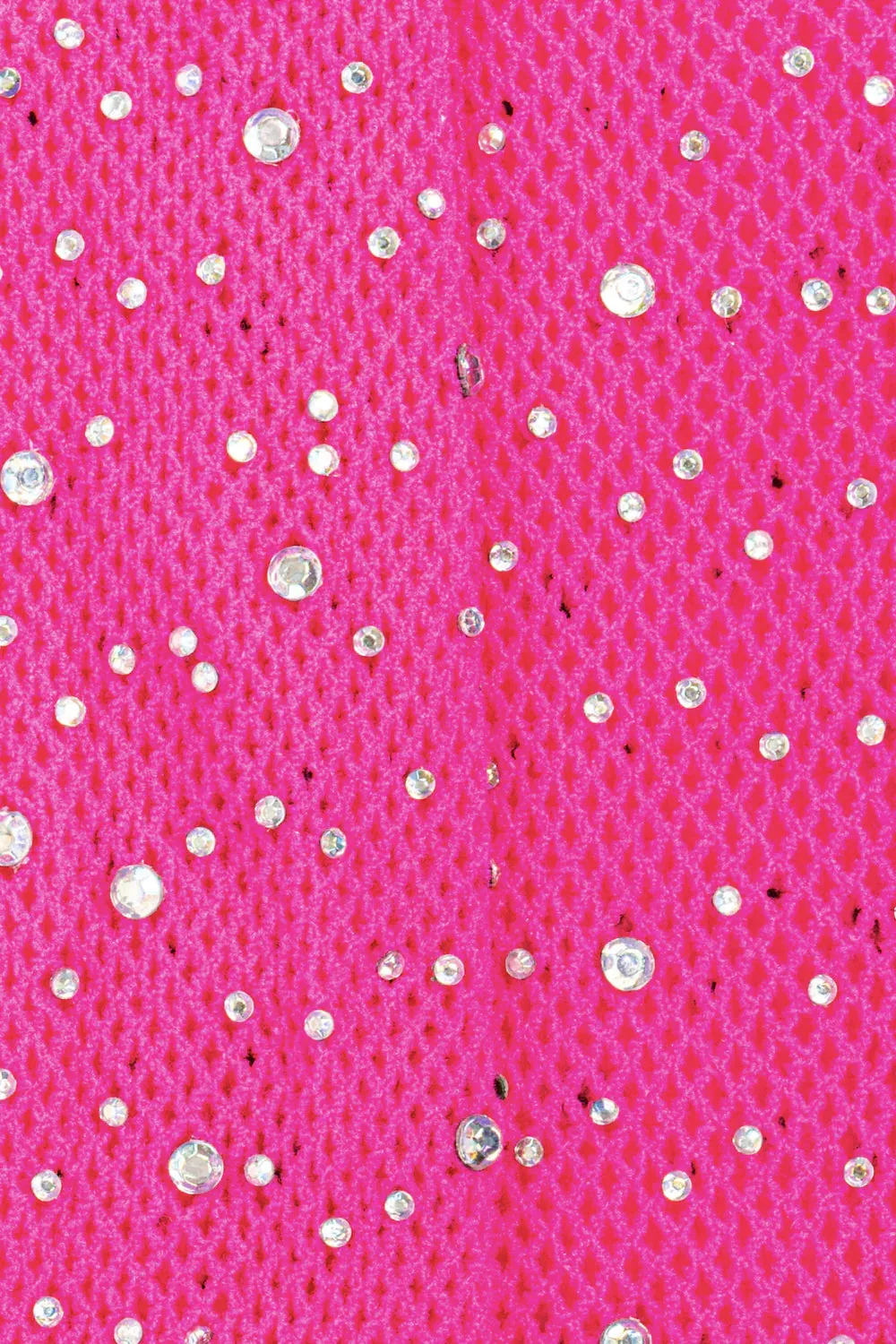 Great Pretenders Rhinestone Tights - Hot Pink