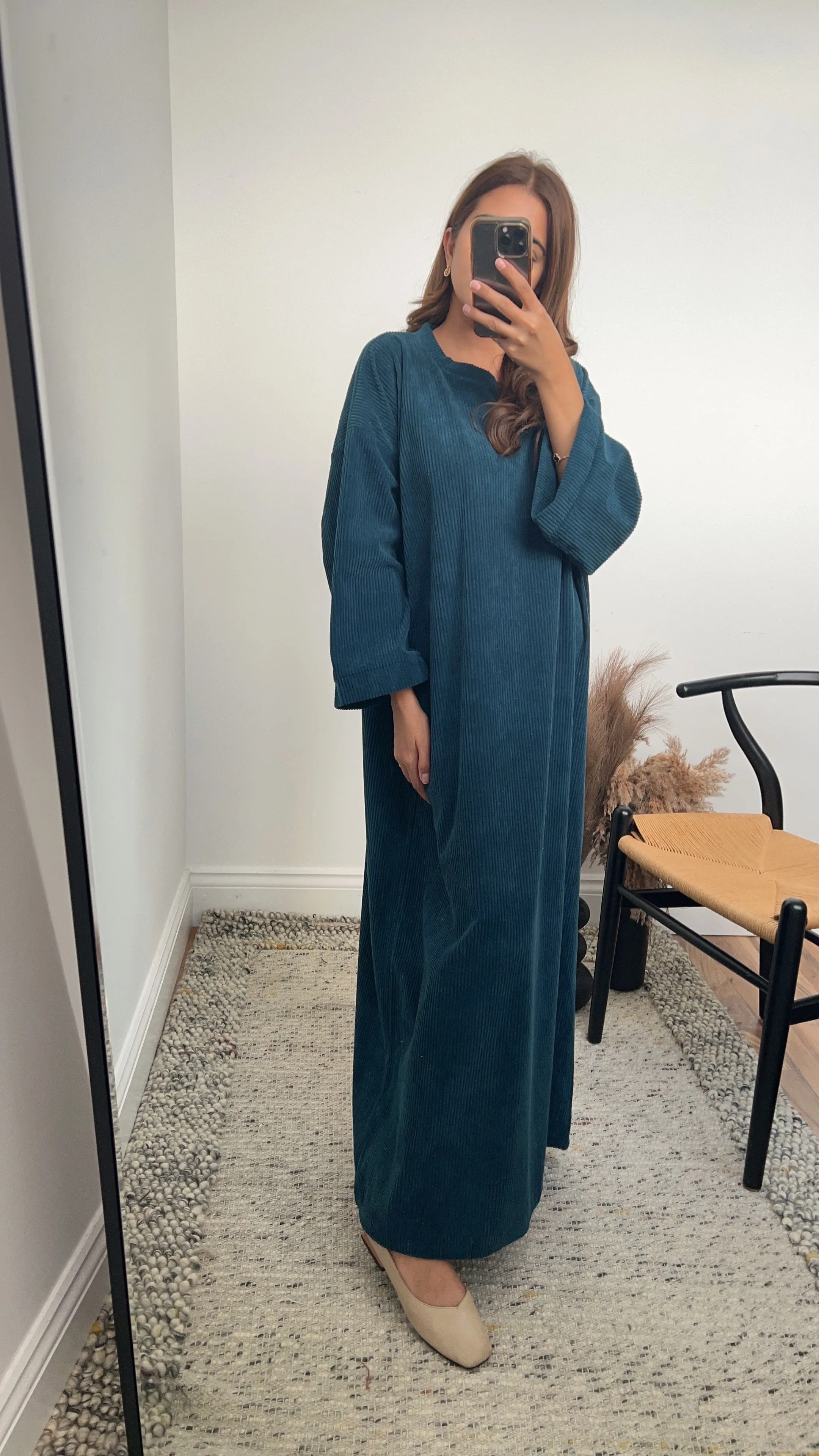 Hafiya dress in teal