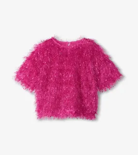 Hatley - Rose Violet Fluffy Sweater Knit Top