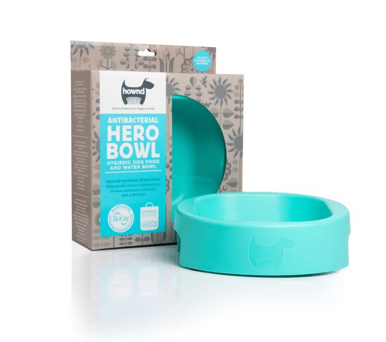 Hero Bowl Antimicrobial Dog Bowl