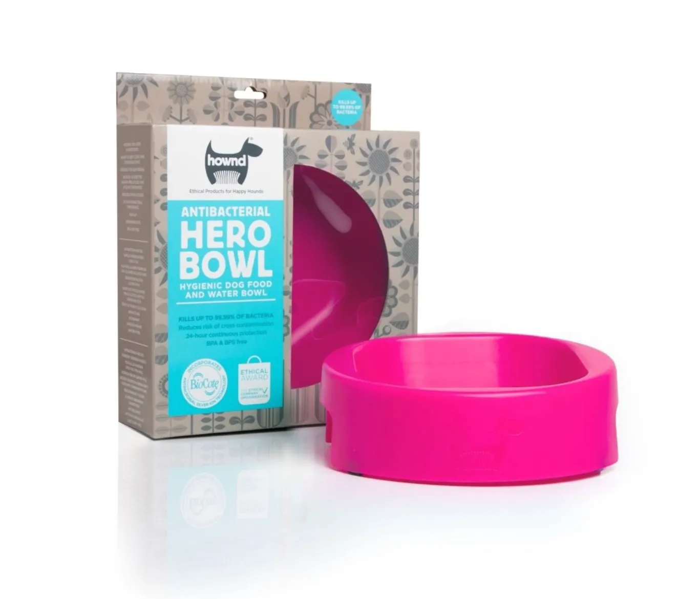 Hero Bowl Antimicrobial Dog Bowl