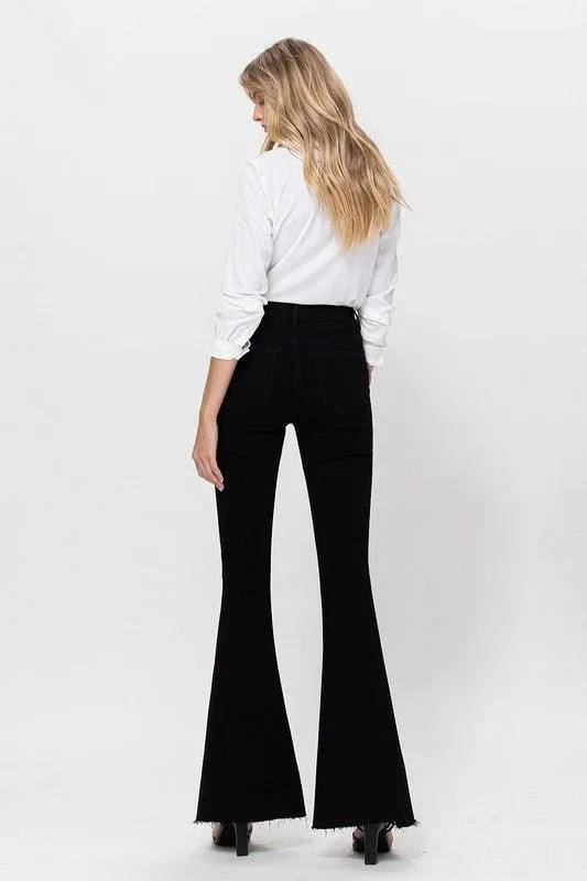 High Rise Super Flare Jeans