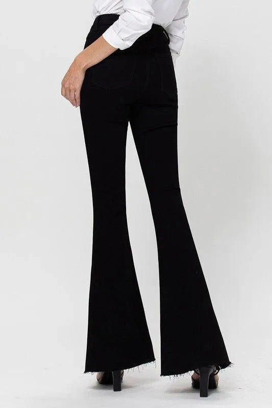 High Rise Super Flare Jeans