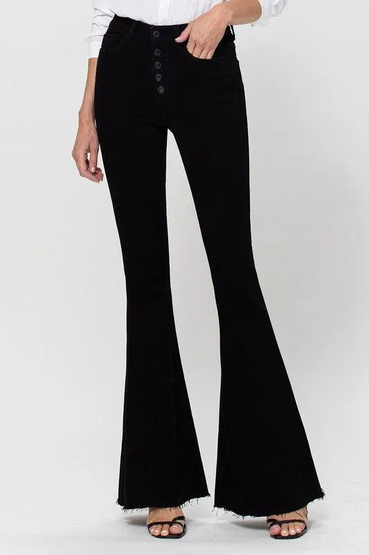 High Rise Super Flare Jeans