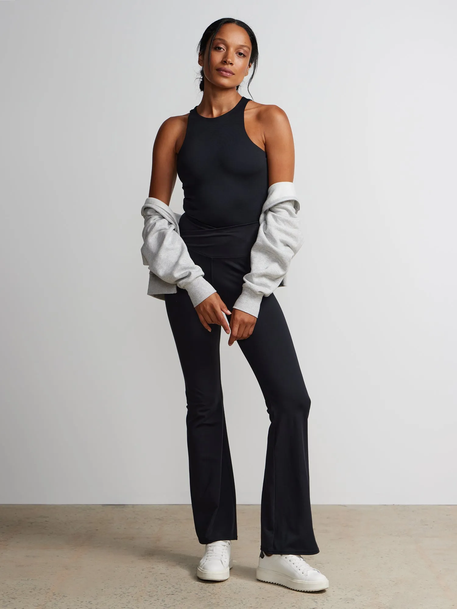 High V-Waist Flare Pant