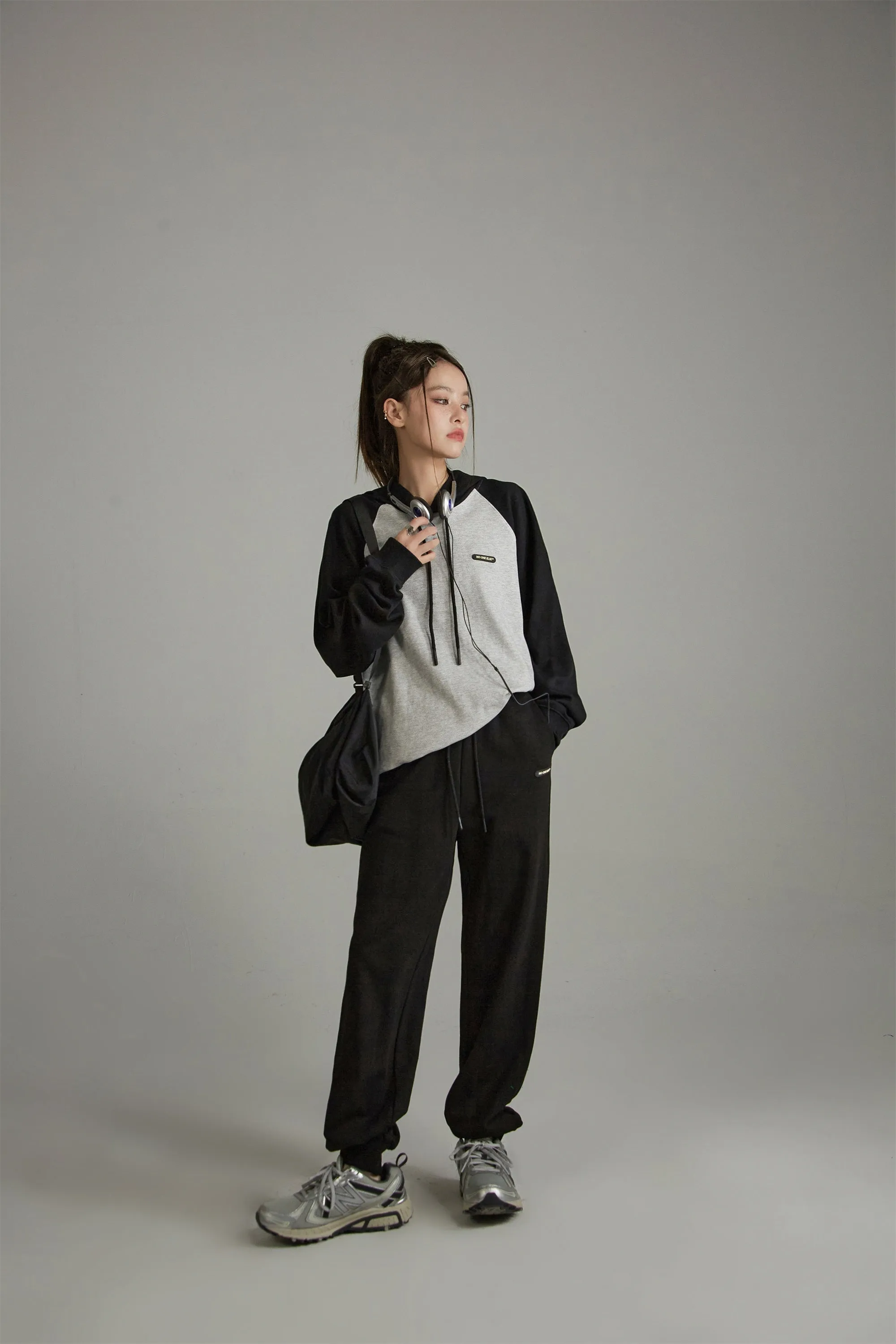 High Waist Loose Fit Jogger Pants