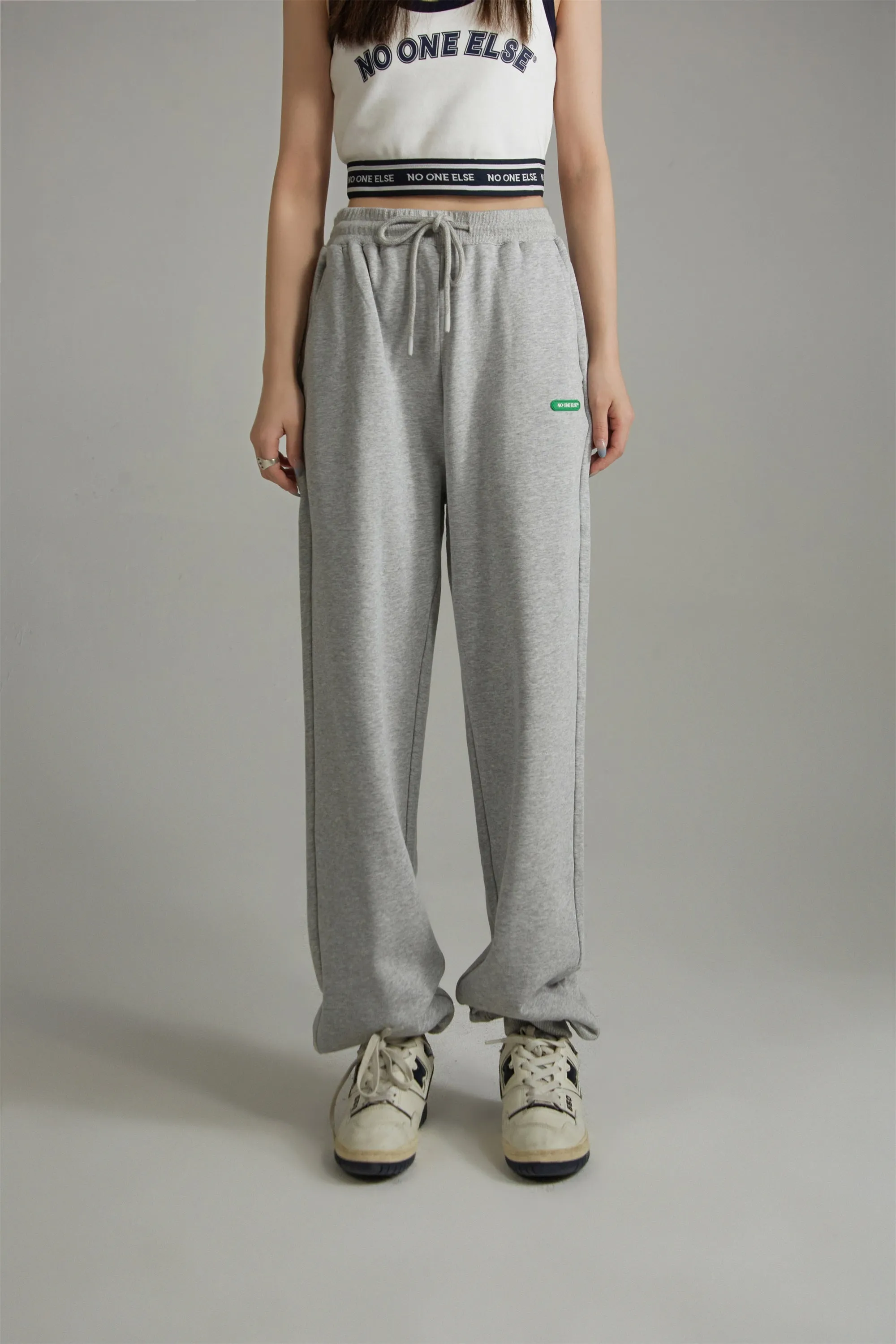 High Waist Loose Fit Jogger Pants