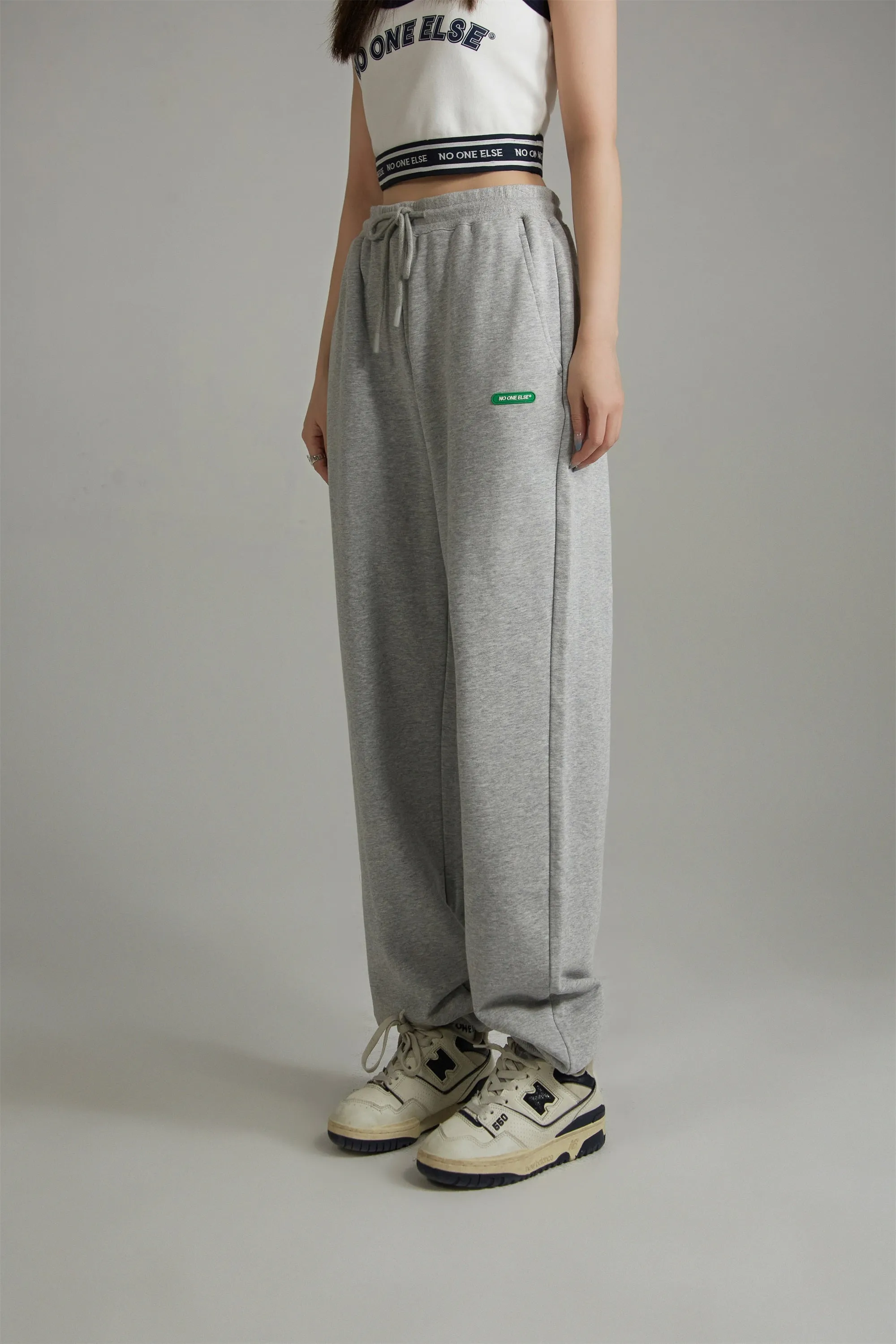 High Waist Loose Fit Jogger Pants