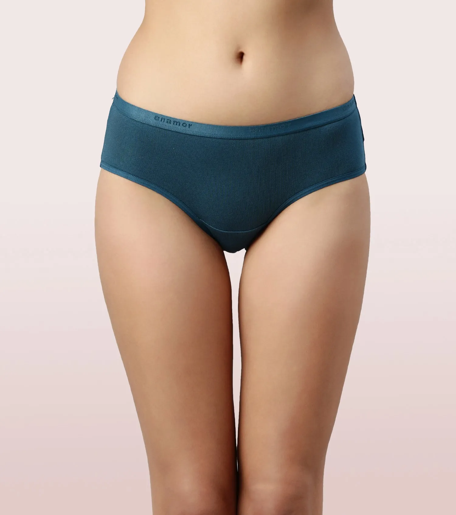 Hipster Panty | Full Coverage & Mid Waist -Assorted-Pack Of 5-Colors And Print May Vary