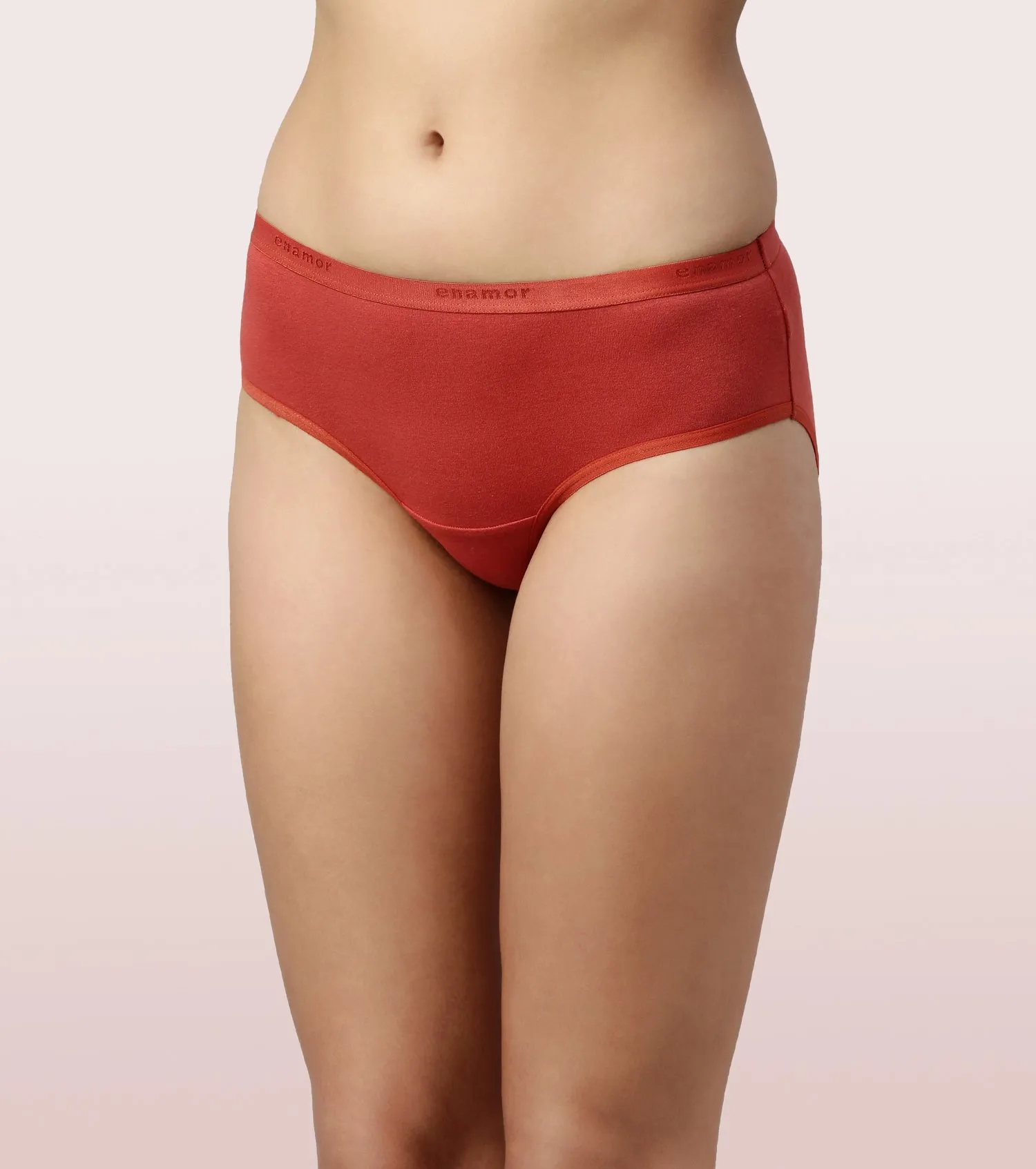 Hipster Panty | Full Coverage & Mid Waist -Assorted-Pack Of 5-Colors And Print May Vary