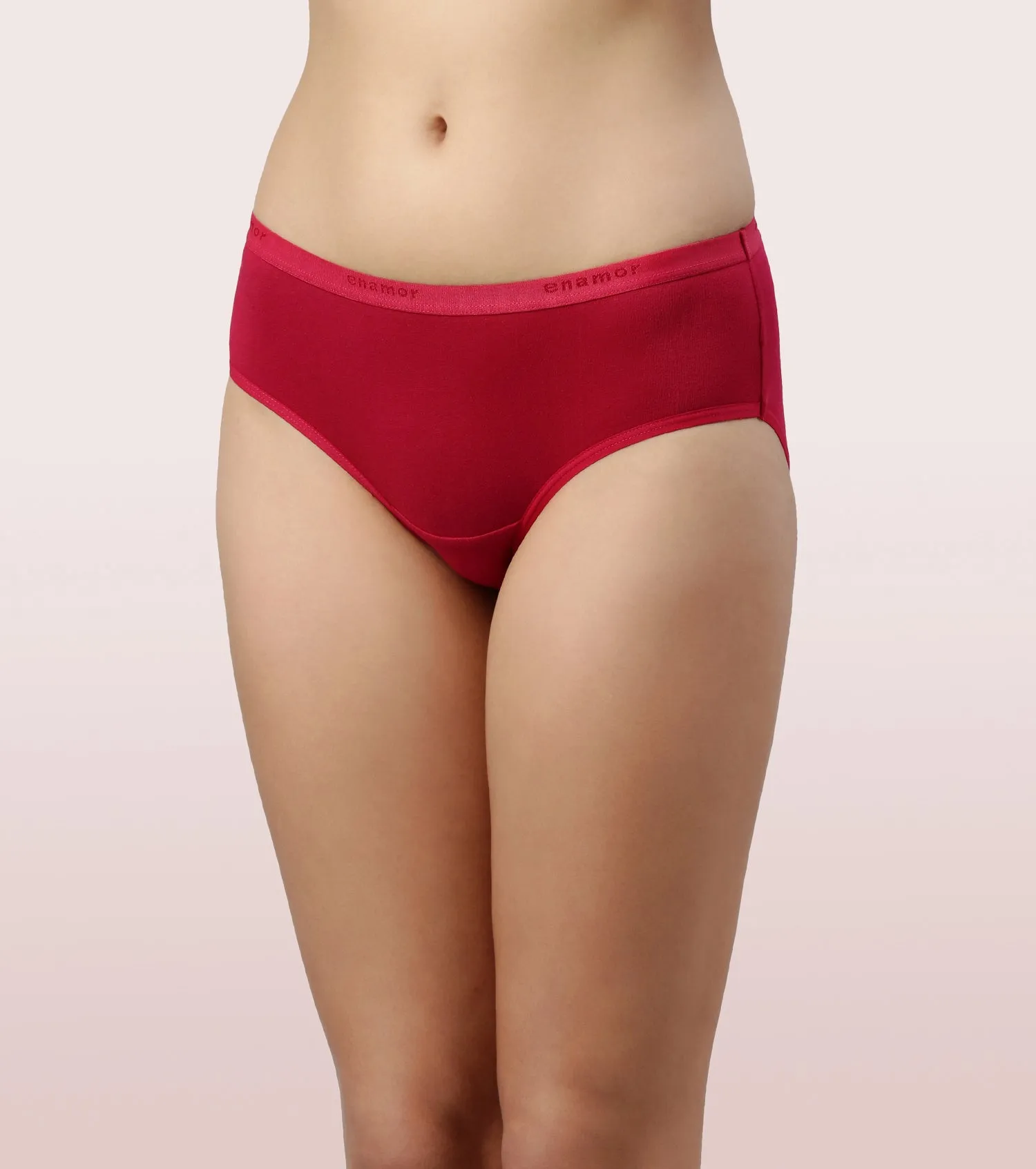 Hipster Panty | Full Coverage & Mid Waist -Assorted-Pack Of 5-Colors And Print May Vary